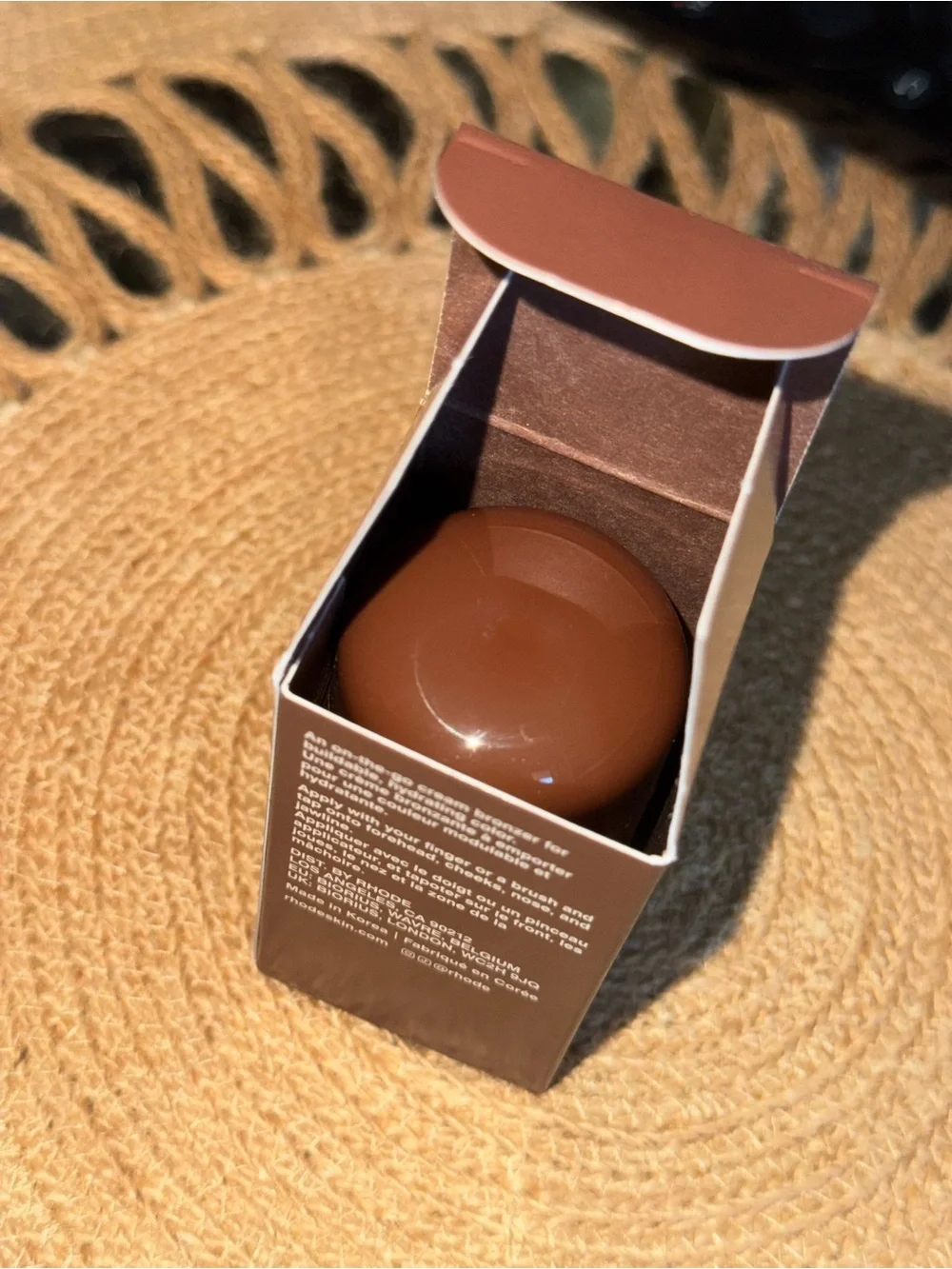 RHODE “Pebble” Pocket Bronze Long-Wearing Cream Bronzer
